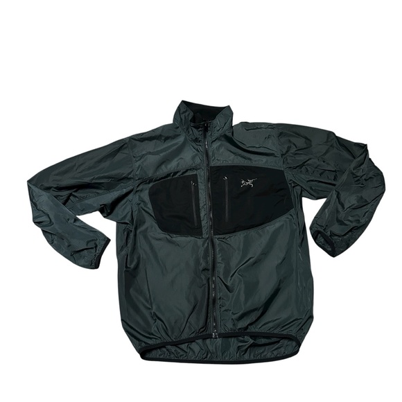 Arc'teryx Rare Men's Black & Grey Windbreaker Large - Picture 1 of 6